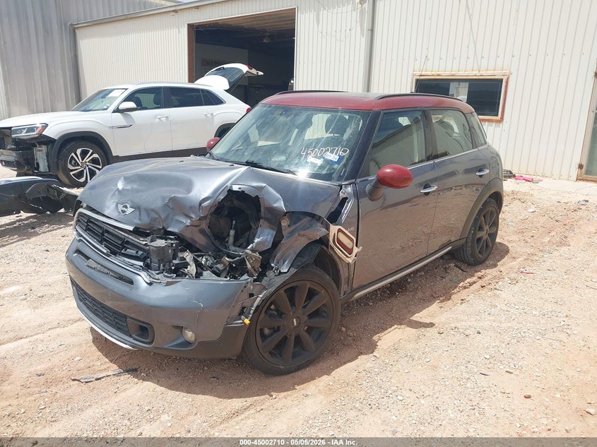 Vin: wmwzc3c55gwt08289, lot: 45500175, mini countryman cooper s 20162