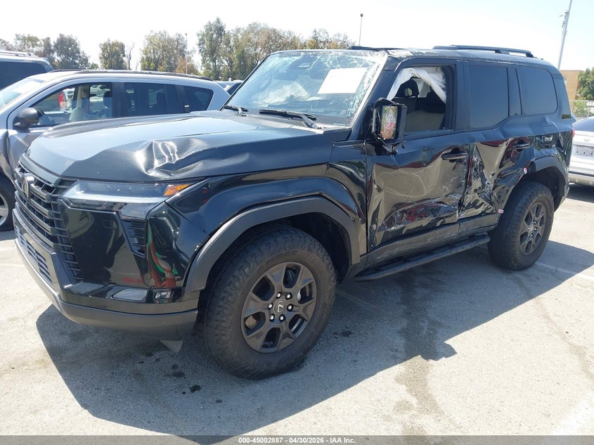 Vin: jtjtbcdx2r5023843, lot: 45500352, lexus gx 550 overtrail 20242