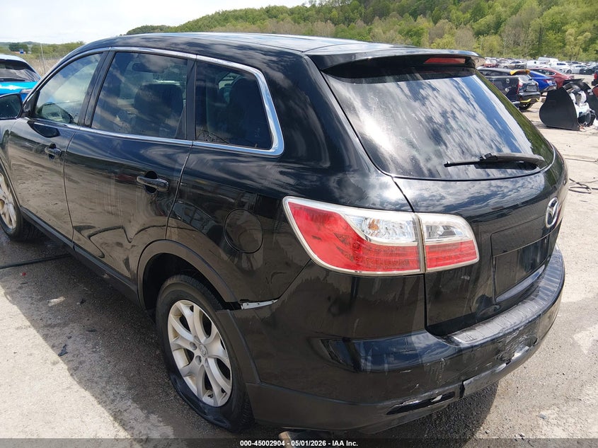 Vin: jm3tb3cv6c0349191, lot: 45500369, mazda cx-9 touring 20123