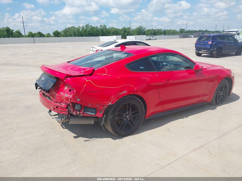 Vin: 1fa6p8th4m5100817, lot: 45500385, ford mustang ecoboost premium fastback 20214
