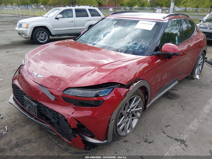 Vin: kmukcdsc5ru023985, lot: 45500425, genesis gv60 advanced awd 20242