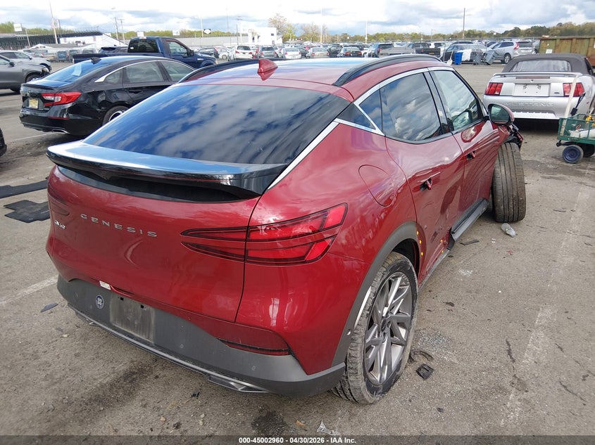 Vin: kmukcdsc5ru023985, lot: 45500425, genesis gv60 advanced awd 20244