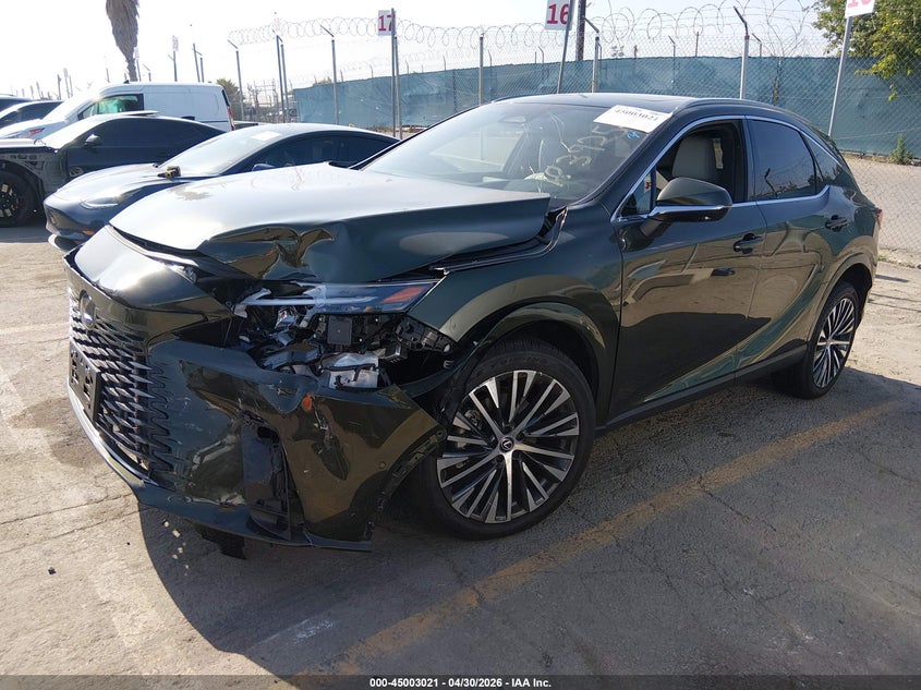 Vin: 2t2bamba1sc057184, lot: 45500486, lexus rx 350 premium plus 20252
