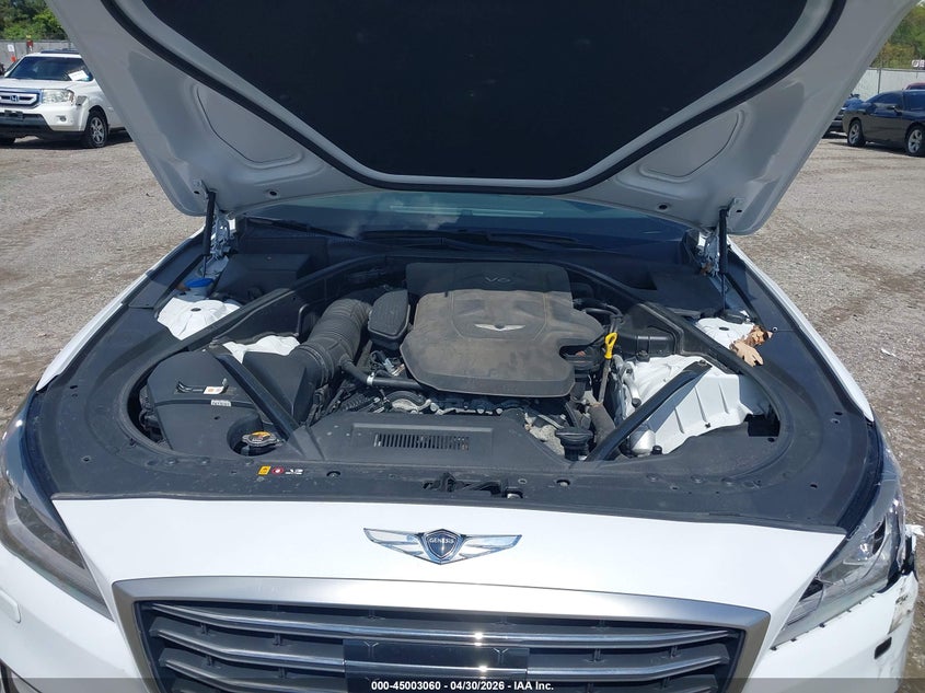2018 Genesis G80 3.8 VIN: KMHGN4JE0JU251673 Lot: 45003060