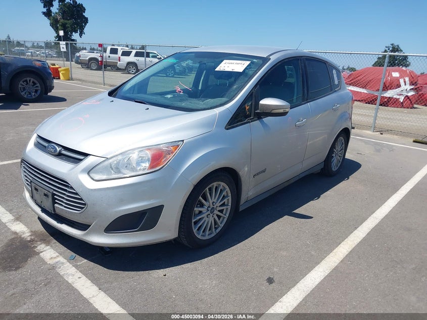Vin: 1fadp5au9gl117148, lot: 45500559, ford c-max hybrid se 20162