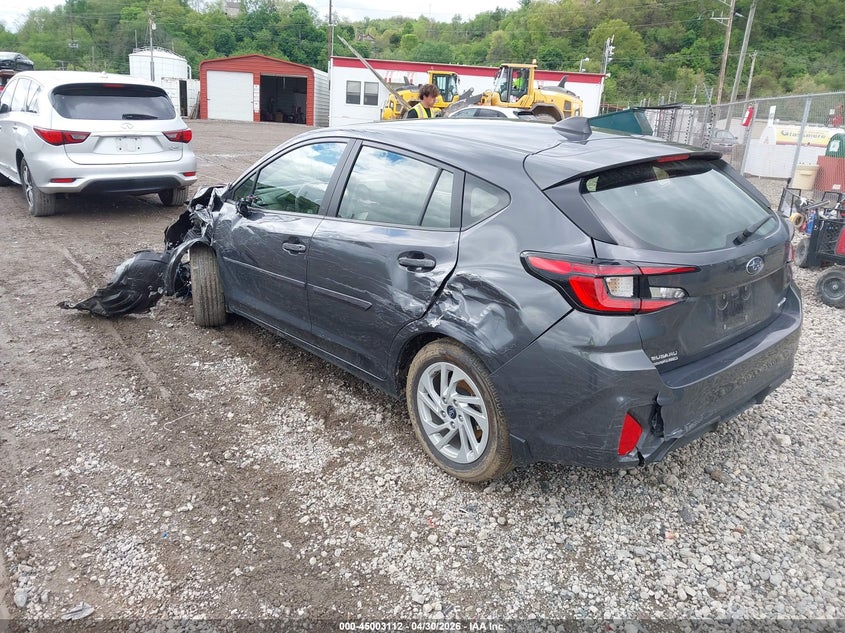 Vin: jf1guabc7s8319079, lot: 45500577, subaru impreza base 5-door 20253
