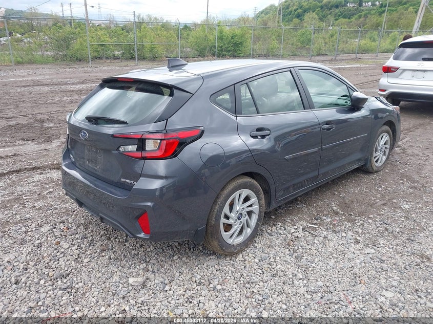 Vin: jf1guabc7s8319079, lot: 45500577, subaru impreza base 5-door 20254
