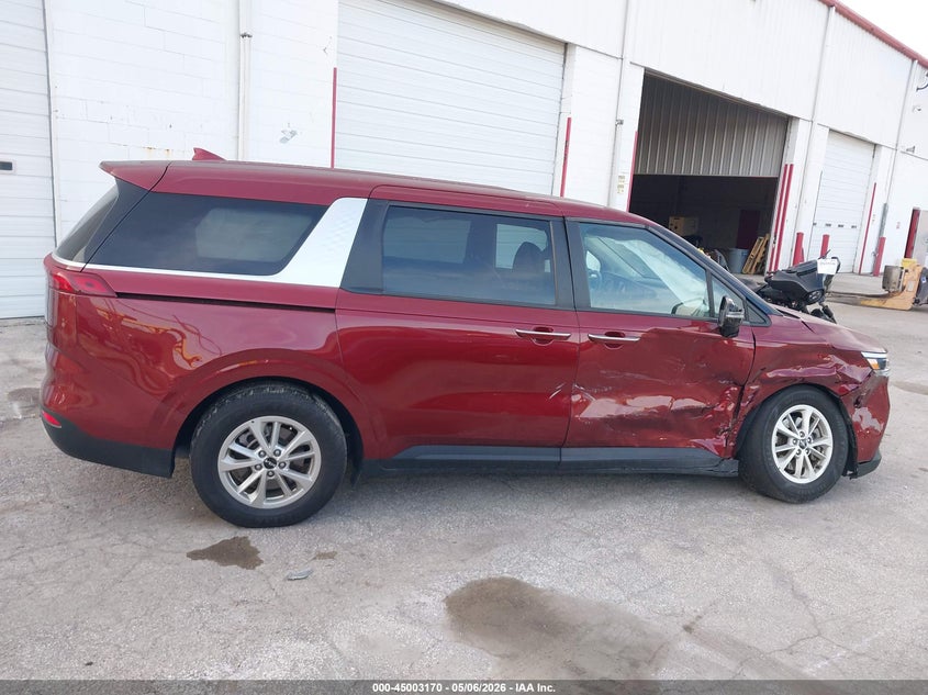 2024 Kia Carnival Mpv Lx Seat Package VIN: KNDNB4H38R6441522 Lot: 45003170