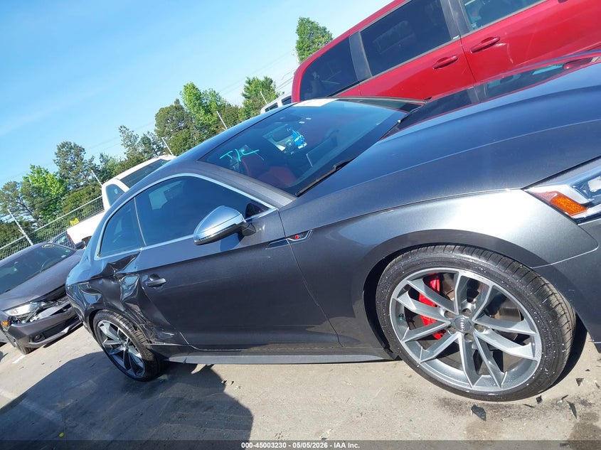 2018 Audi S5 3.0T Premium Plus VIN: WAUP4AF52JA079224 Lot: 45003230