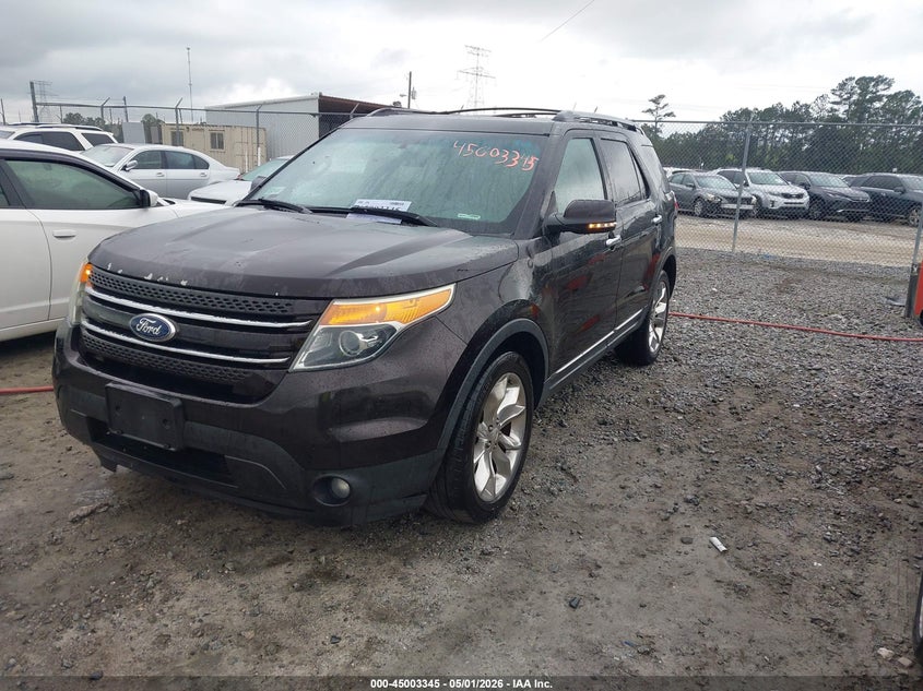 Vin: 1fm5k8f86dgb50389, lot: 45500810, ford explorer limited 20132