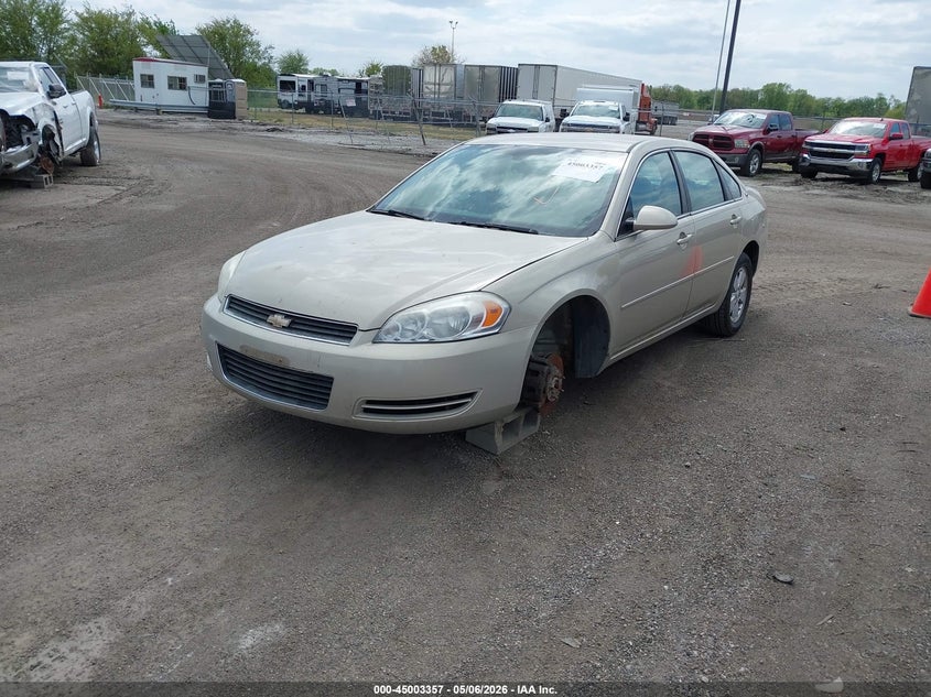 2008 CHEVROLET IMPALA SEDAN 3.5L V-6 VVT, 211HP