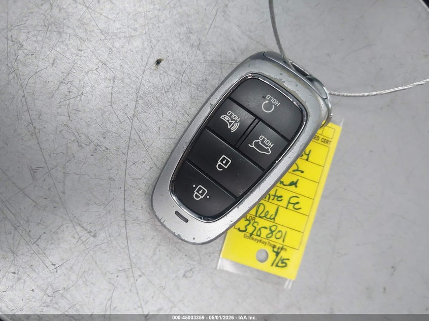VIN 5NMS34AJ3NH395801 2022 HYUNDAI SANTA FE SEL