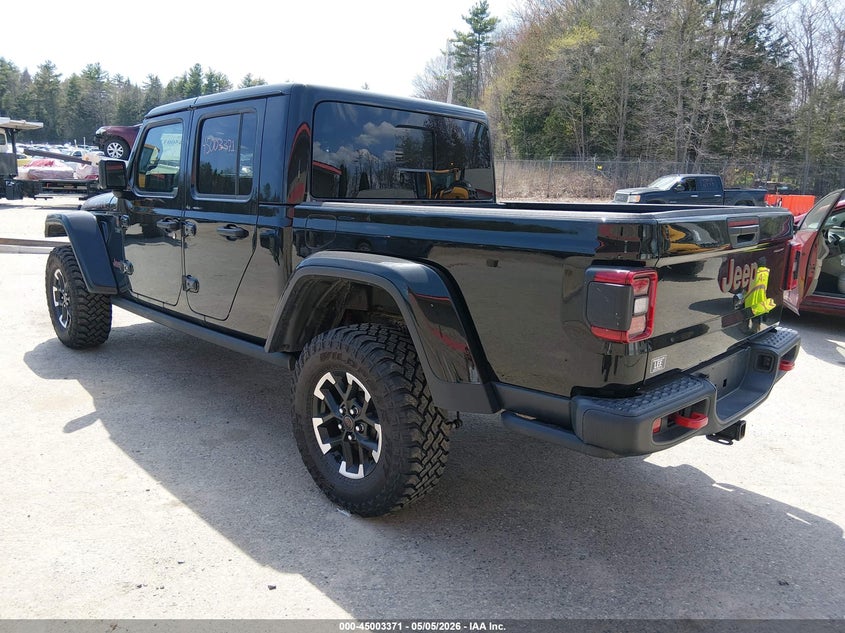 Vin: 1c6rjtbg9sl526524, lot: 45500836, jeep gladiator rubicon 20253
