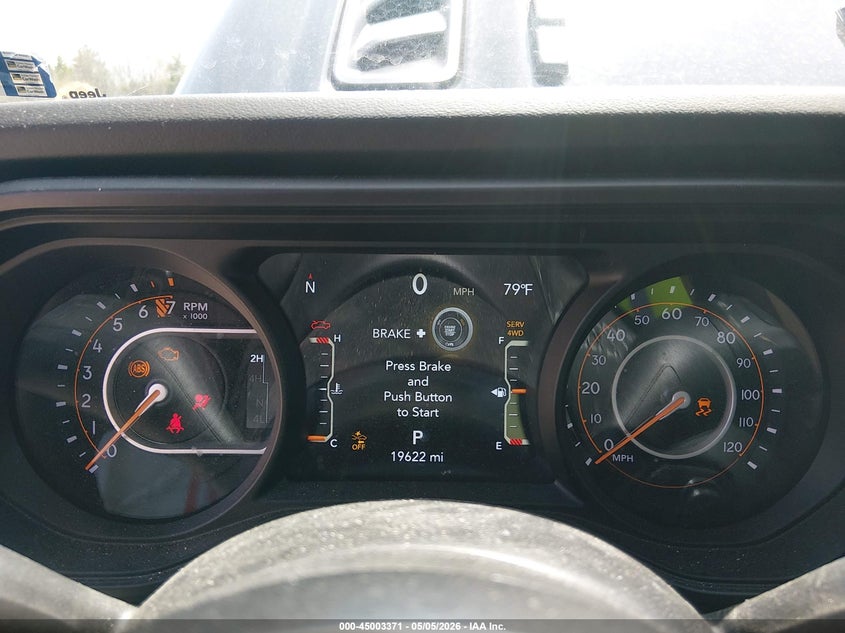 2025 Jeep Gladiator Rubicon VIN: 1C6RJTBG9SL526524 Lot: 45003371