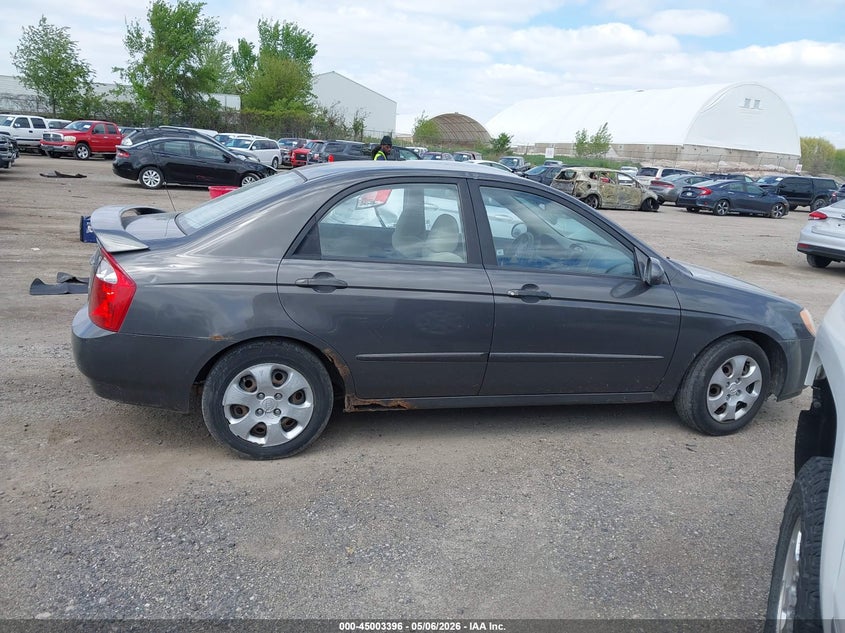 2006 Kia Spectra Ex/Lx/Sx VIN: KNAFE121665246924 Lot: 45003396