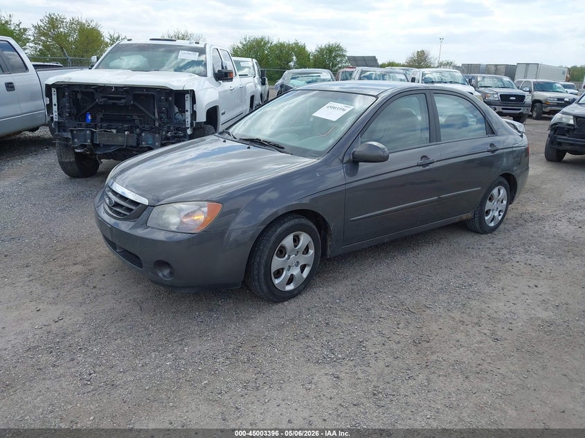 2006 KIA SPECTRA SEDAN 2.0L I-4 DOHC, VVT, 138HP