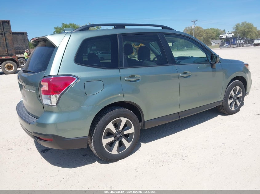 Vin: jf2sjagcxjh545607, lot: 45500907, subaru forester 2.5i premium 20184