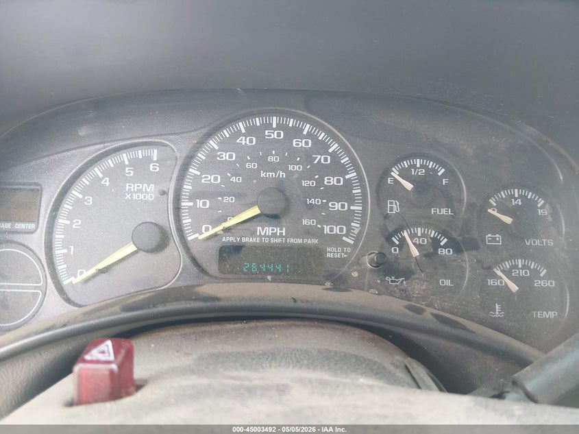 2001 CHEVROLET SILVERADO TRUCK 4.8L V-8 270HP
