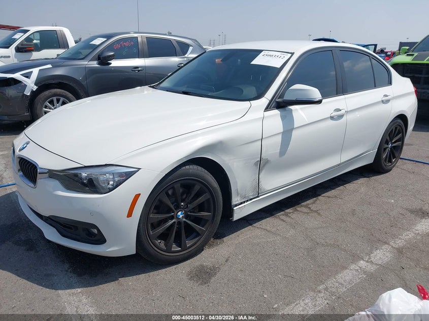 Vin: wba8e1g50gnu10707, lot: 45500977, bmw 320i 20162