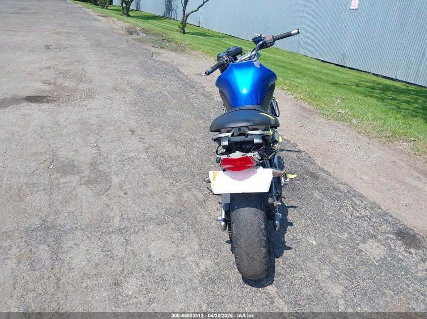 2007 Kawasaki Ex650 A VIN: JKAEXEA127A019816 Lot: 45003513