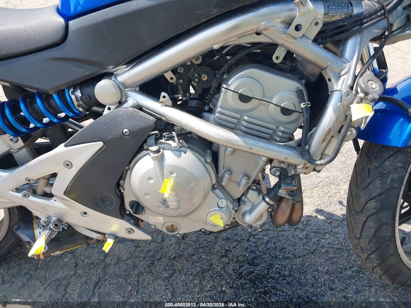 2007 Kawasaki Ex650 A VIN: JKAEXEA127A019816 Lot: 45003513