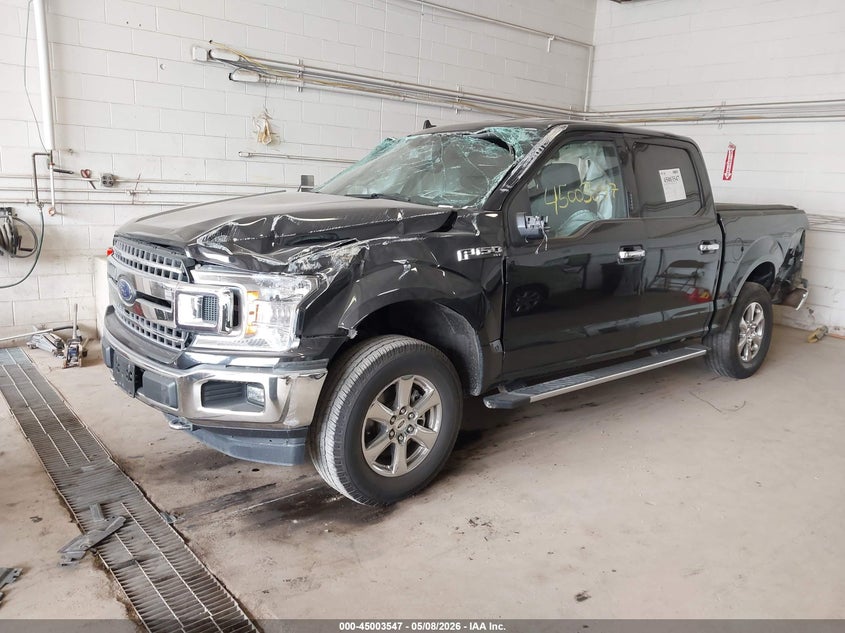 Vin: 1ftew1e40lfb15818, lot: 45501013, ford f-150 xlt 20202
