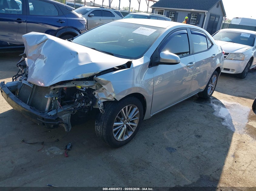 2014 TOYOTA COROLLA SEDAN 1.8L I-4 DOHC, VVT, 132HP