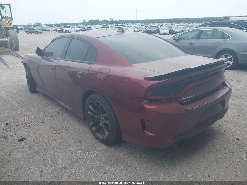Vin: 2c3cdxhg3kh572162, lot: 45501045, dodge charger gt rwd 20193