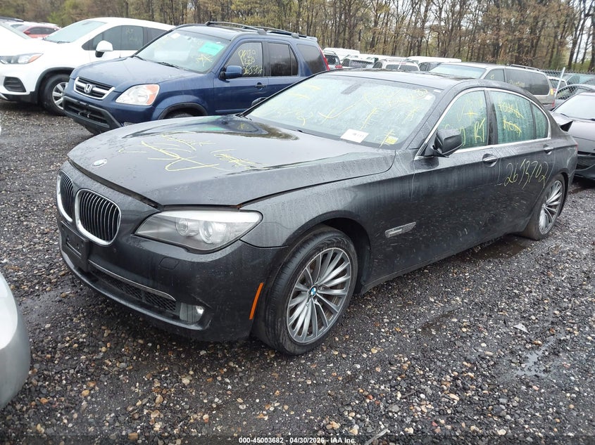 Vin: wbakb8c51bc851747, lot: 45501147, bmw 750li 20112