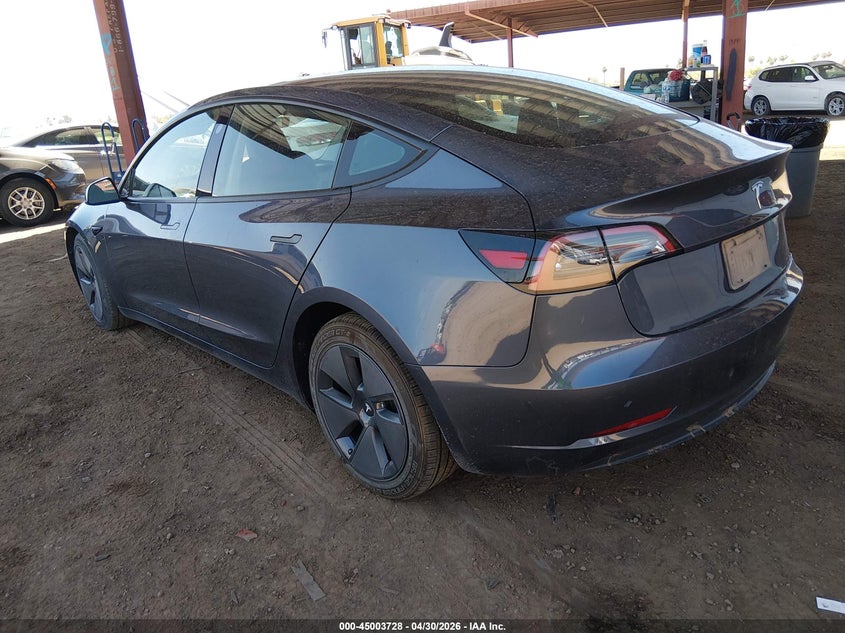 2023 TESLA MODEL 3 auction photo 3
