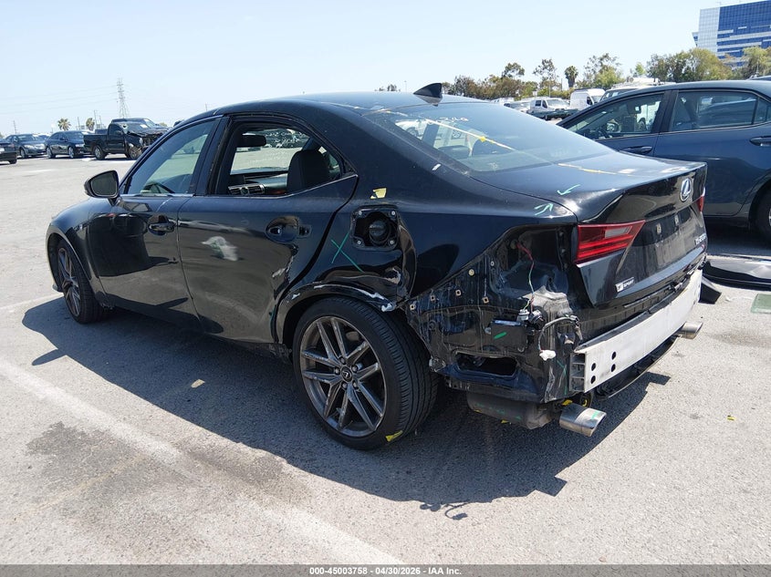 Vin: jthba1d23g5031195, lot: 45501223, lexus is 200t 20163