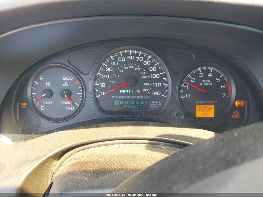 2002 Chevrolet Monte Carlo Ls VIN: 2G1WW12E029140767 Lot: 45003765