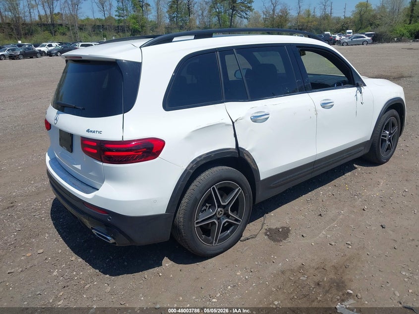 2025 MERCEDES-BENZ GLB 250 2.0L I-4 DI, DOHC, V(VIN: W1N4M4HB1SW426162