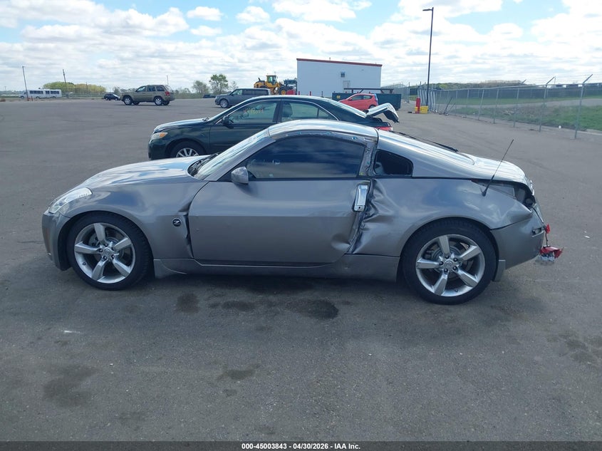 2008 Nissan 350Z VIN: JN1BZ34D98M704461 Lot: 45003843
