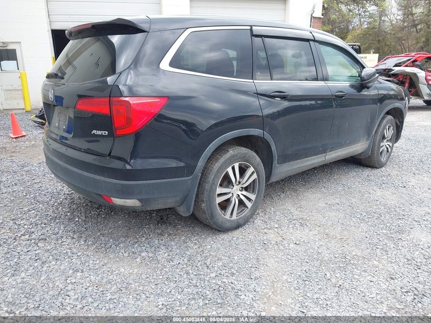 Vin: 5fnyf6h53jb027829, lot: 45501311, honda pilot ex-l 20184