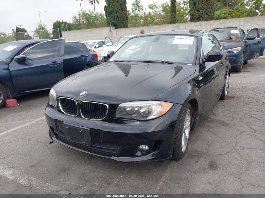 Vin: wbaup9c57dvs95547, lot: 45501312, bmw 128i 20132