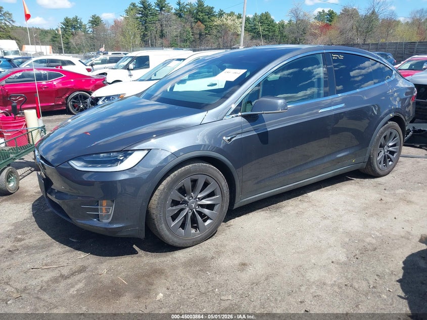 Vin: 5yjxcae28jf122131, lot: 45501329, tesla model x 100d/75d/p100d 20182