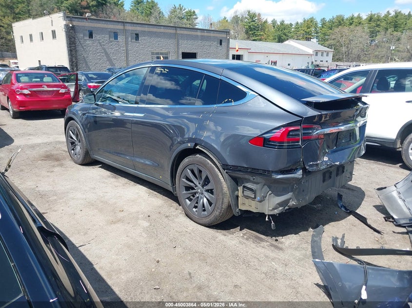 Vin: 5yjxcae28jf122131, lot: 45501329, tesla model x 100d/75d/p100d 20183