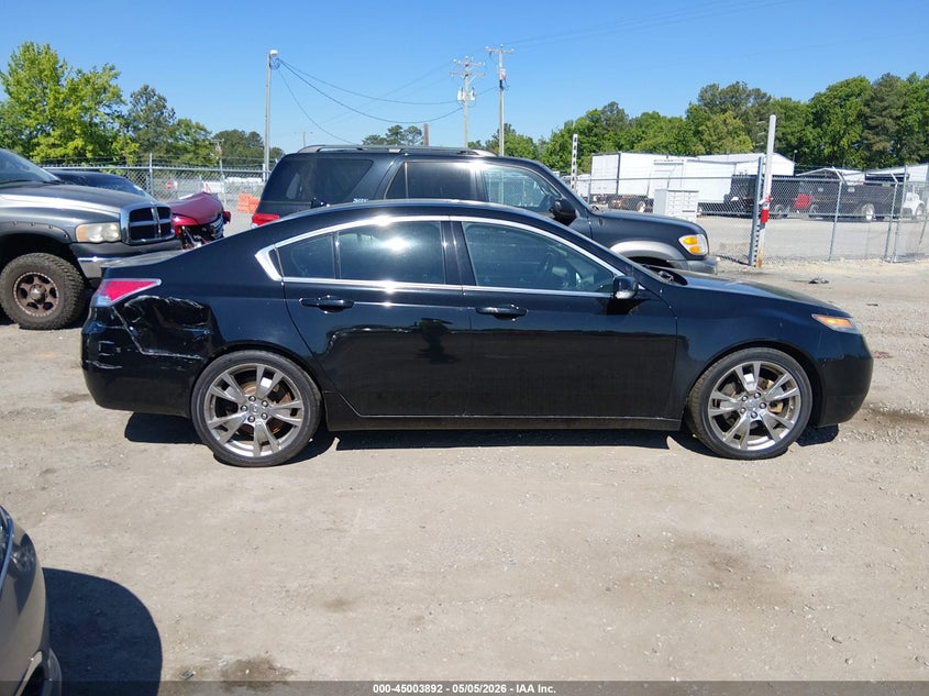 2012 Acura Tl 3.7 black Lot 111045003892 Vin 19UUA9F70CA001026
