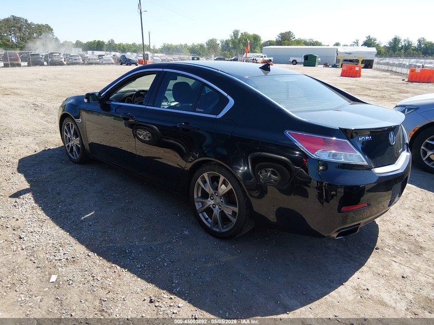 2012 Acura Tl 3.7 black Lot 111045003892 Vin 19UUA9F70CA001026