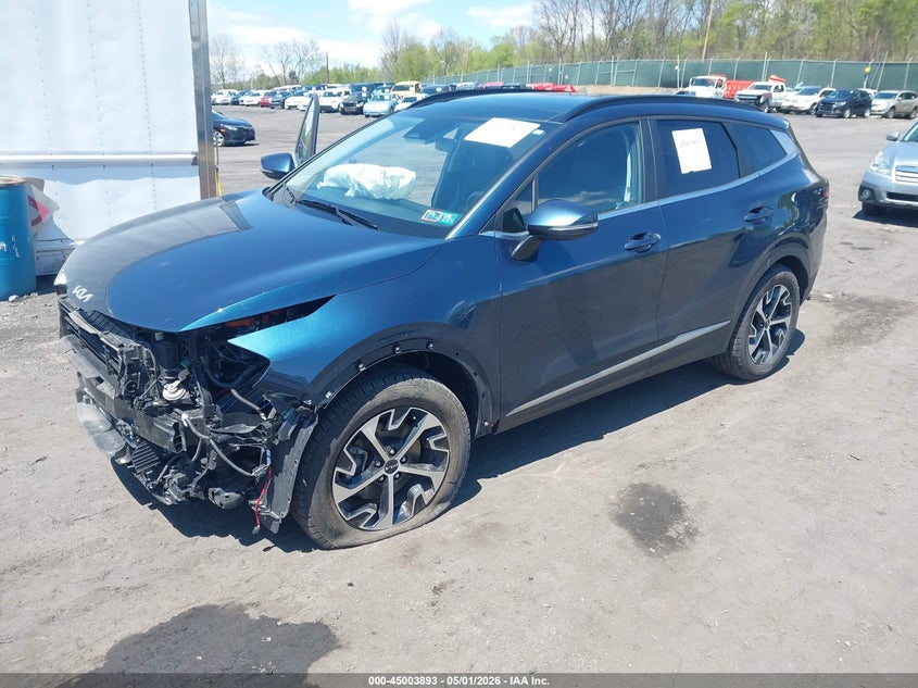 VIN KNDPVCAG5P7014135 2023 KIA SPORTAGE HYBRID EX