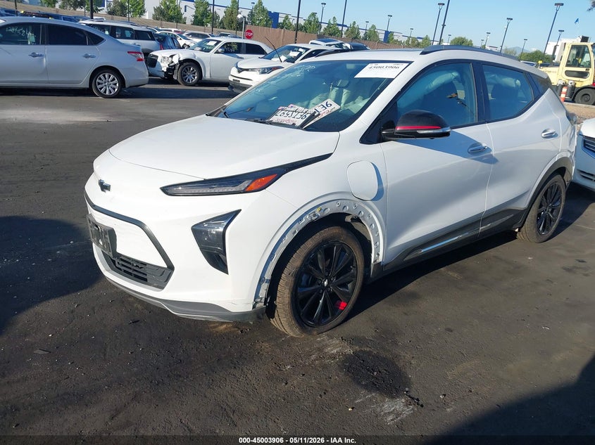 Vin: 1g1fz6s03p4129863, lot: 45501371, chevrolet bolt euv fwd premier 20232