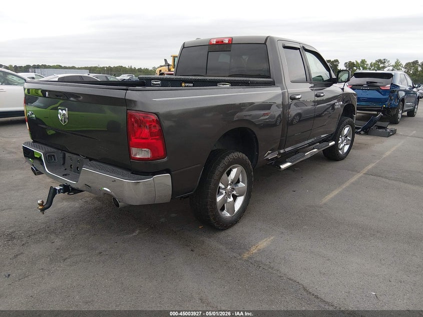 Vin: 1c6rr6gt3fs674485, lot: 45501392, ram 1500 big horn 20154