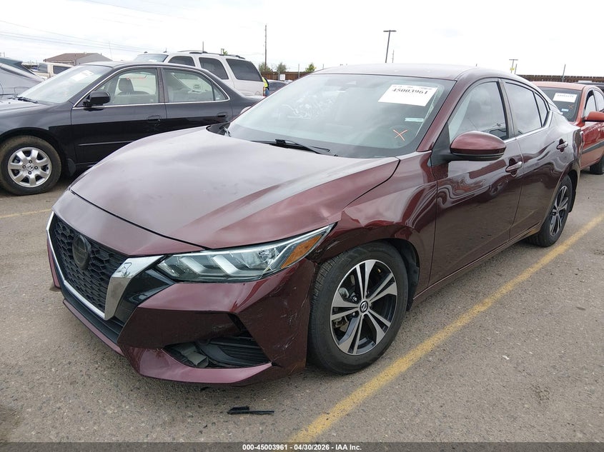 2020 Nissan Sentra Sv Xtronic Cvt 3N1AB8CV8LY227776 photo 1