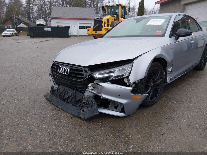 AUDI A4 2018 VIN WAUENAF46JA058047