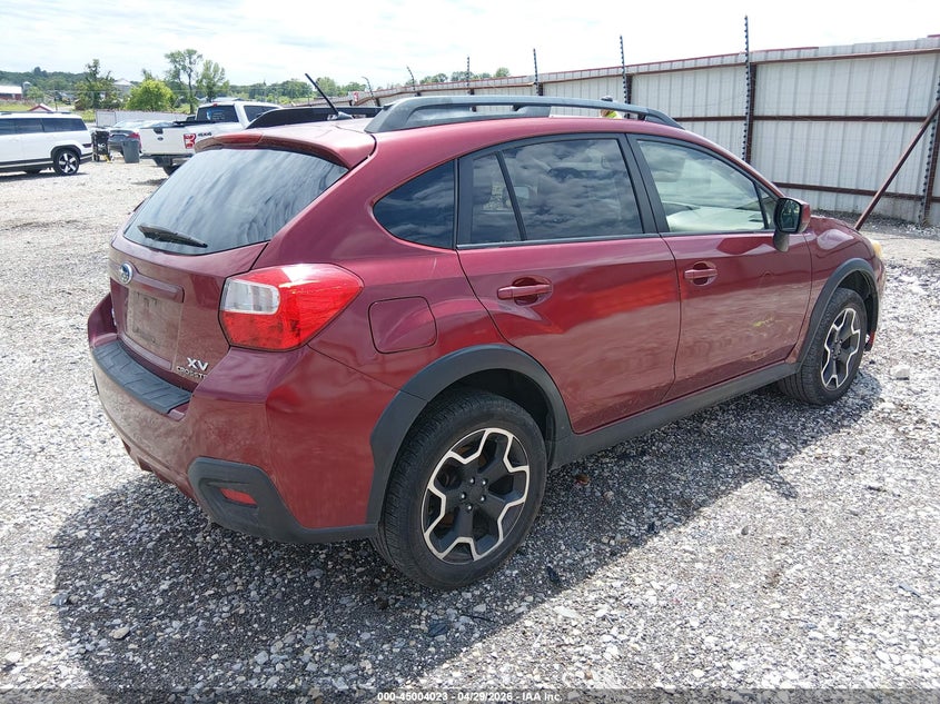 Vin: jf2gpagc0e8342252, lot: 45501488, subaru xv crosstrek 2.0i limited 20144