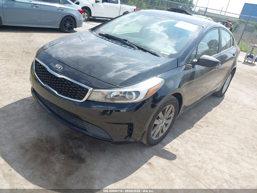 Vin: 3kpfl4a77he056654, lot: 45501581, kia forte s 20172