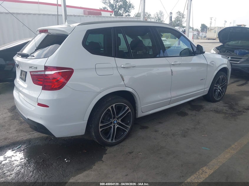 Vin: 5uxwz7c3xh0x42219, lot: 45501593, bmw x3 sdrive28i 20174