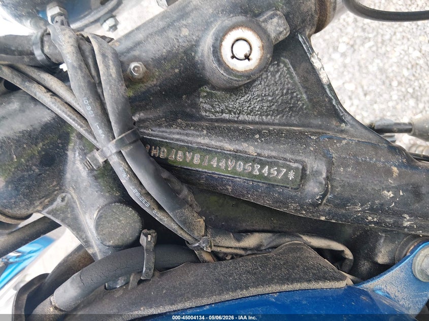 2004 Harley-Davidson Fxsti VIN: 1HD1BVB144Y058457 Lot: 45004134