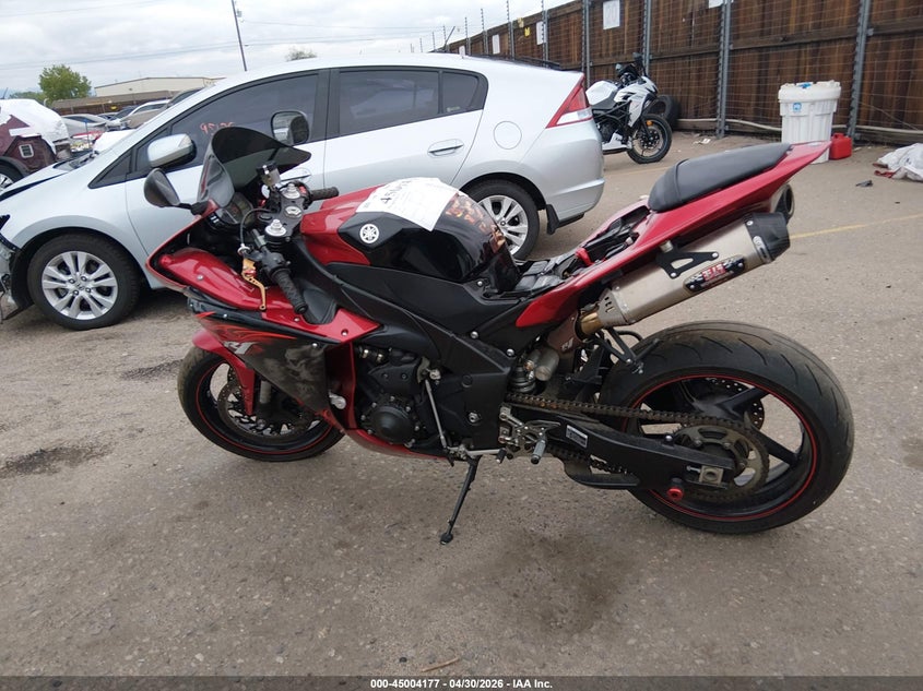2011 Yamaha Yzfr1 VIN: JYARN23E2BA009237 Lot: 45004177